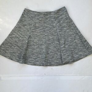 GAP Gray Skater Mini Skirt Large